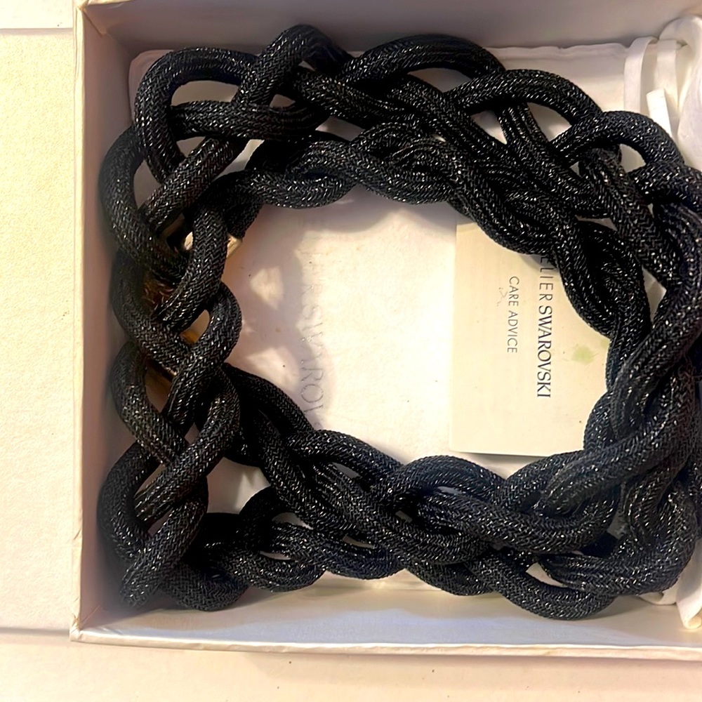 Swarovski Crystal rope necklace